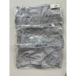 Lot of 3 Aerie Cotton Bralettes in Grey Size M